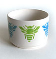 Honeybee Cylinder Bowl